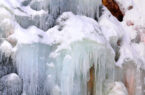 آبشار یخ زده «سردابه» اردبیل