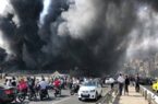 آتش‌سوزی گسترده در یک کارخانه تزریق پلاستیک در تهرانپارس
