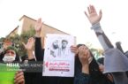 تجمع مردم شیراز در مقابله با هتاکی به دو آمر به معروف