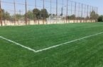 افتتاح زمین چمن مصنوعی مینی فوتبال روستای قره خانبیگلو در انگوت