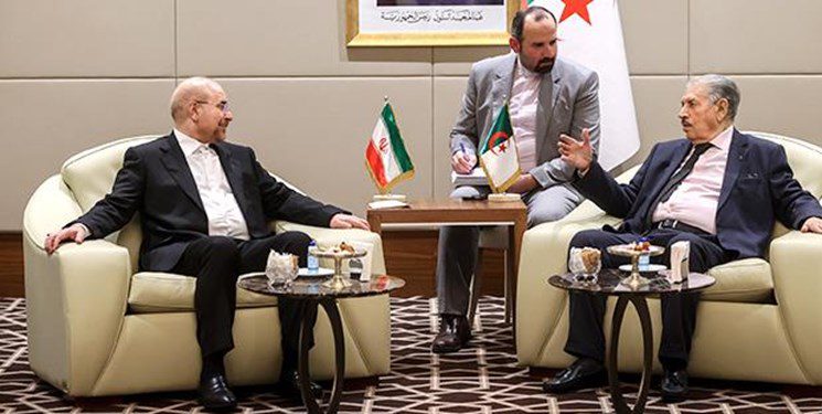قالیباف در دیدار رئیس مجلس الجزایر:‌ با وجود تحریم‌های ظالمانه آمریکا علیه ایران بیش از ۷۰ میلیارد دلار تجارت داریم