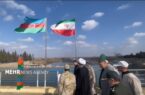 بازدید رئیس سازمان قضایی نیروهای مسلح از مرز ایران و آذربایجان
