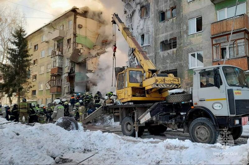 ۱۳ کشته بر اثر انفجار بامدادی در روسیه