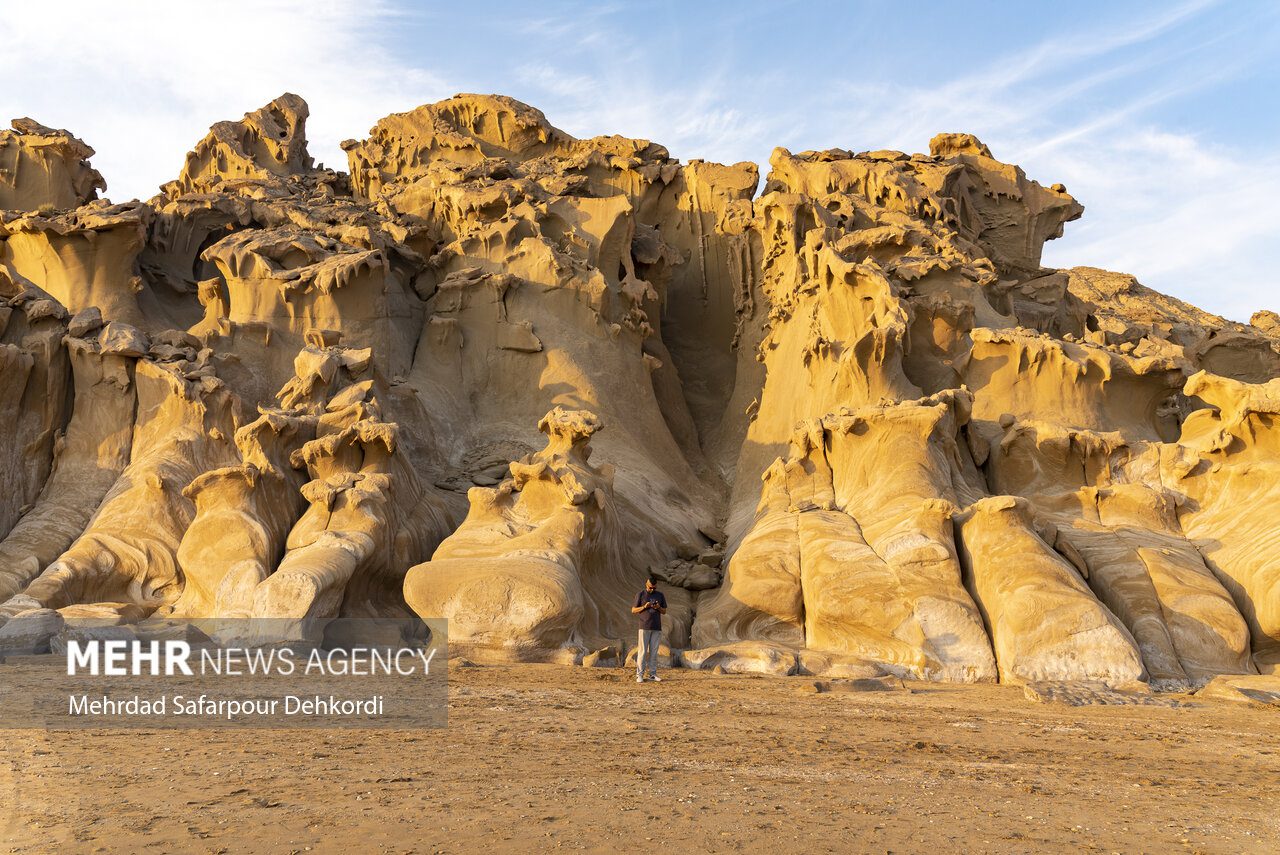 ایران من | مُکَسَر، زیباترین ساحل صخره‌ای خلیج فارس