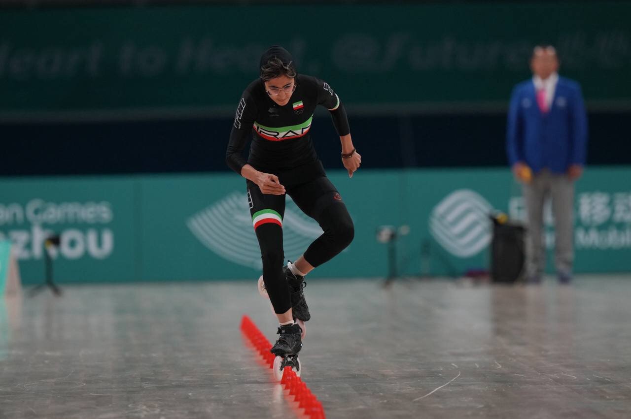 دختر اسکیت باز ایران پس از چهارمی: باید مدال طلا می‌گرفتم