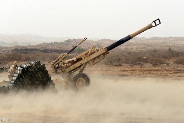 حمله توپخانه‌ای عربستان به یمن